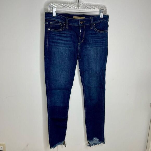 Joe’s Jeans Step Hem Skinny Jeans Women's Size 29 (30x27) Mid-Rise Dark Wash - Picture 10 of 10